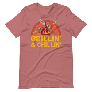 Grillin und Chillin. Entspannt grillen. T-Shirt
