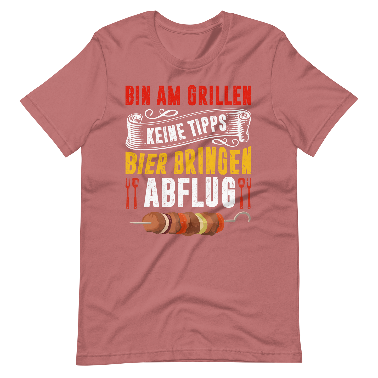 Bin am Grillen! Lustiges BBQ T-Shirt