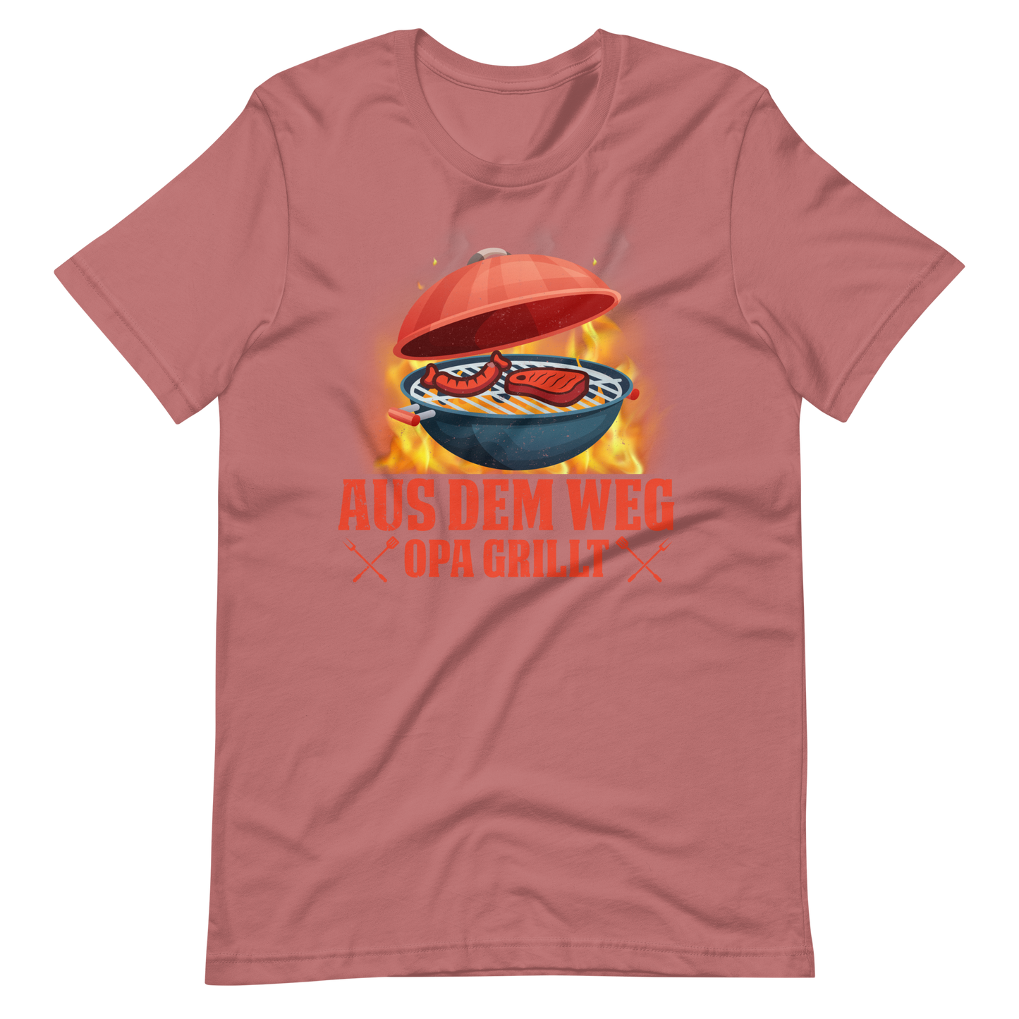 Lustiges Grill T-Shirt - OPA grillt!