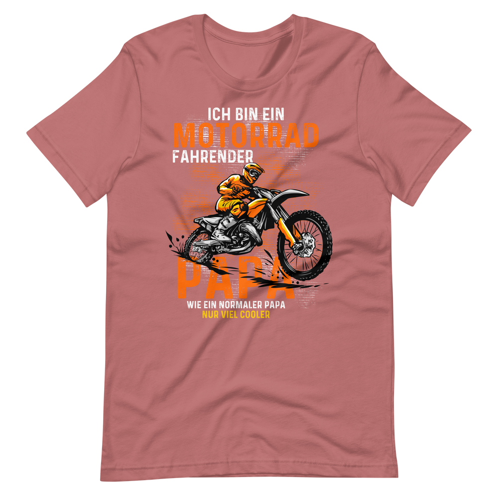 Motocross Papa T-Shirt | Cooler Spruch für Väter | Lustiges Geschenk