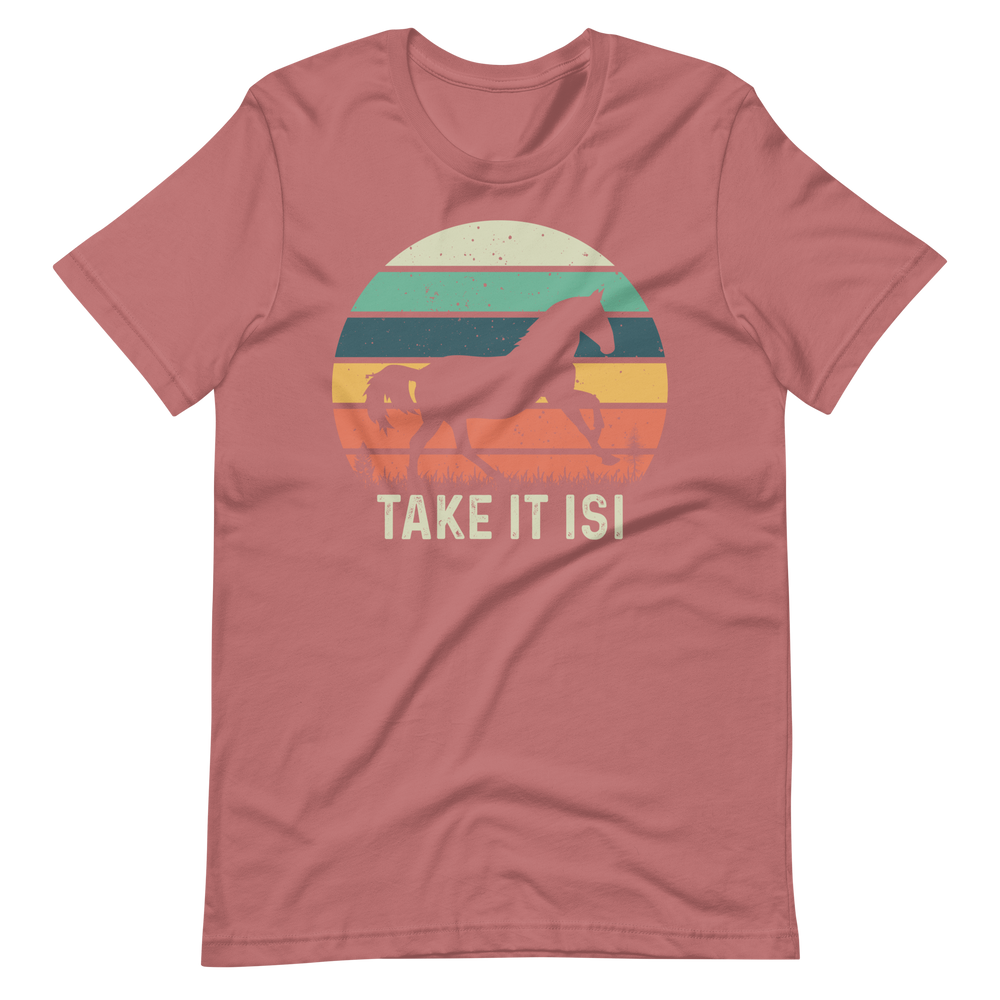 Pferde T-Shirt - Take it ISI!