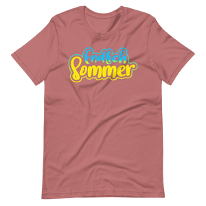 Trendiges T-Shirt "Endlich Sommer! Logo Style!" | Lässiger Look