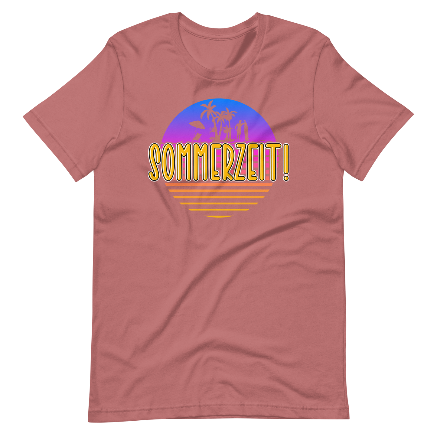 Sommer-T-Shirt "Sommerzeit!" | Fröhlicher Style