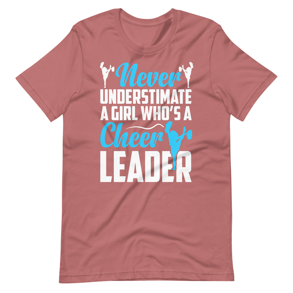 Cheerleader Shirt - Never Underestimate A Girl