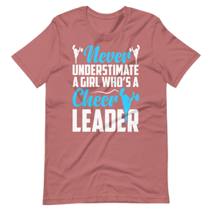 Cheerleader Shirt - Never Underestimate A Girl