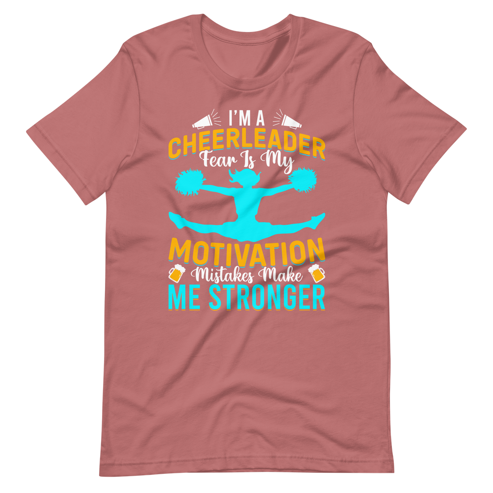 Motivation durch Angst - Cheerleader T-Shirt