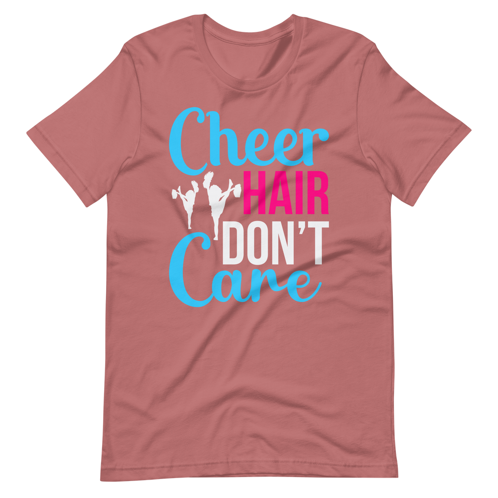 Cheer Hair Don't Care – Tolles Cheerleader Shirt