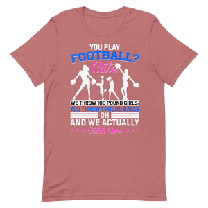 You Play Football Cute – Cheerleader Shirt