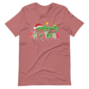 Merry Christmas Slogan - Weihnachten T-Shirt mit festlichem Charme