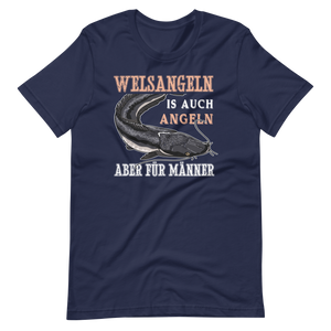 Welsangeln - viel cooler als Angeln T-Shirt | Angelshirt für Fischer