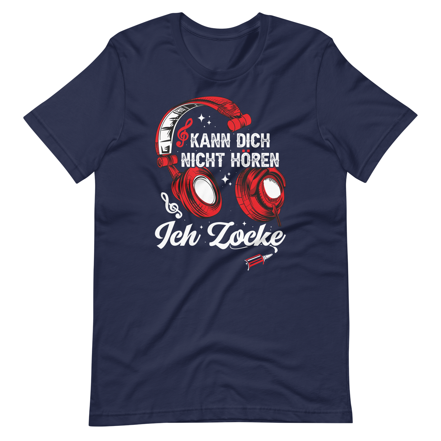 Kann dich nicht hören! ICH ZOCKE! T-Shirt für Gamer