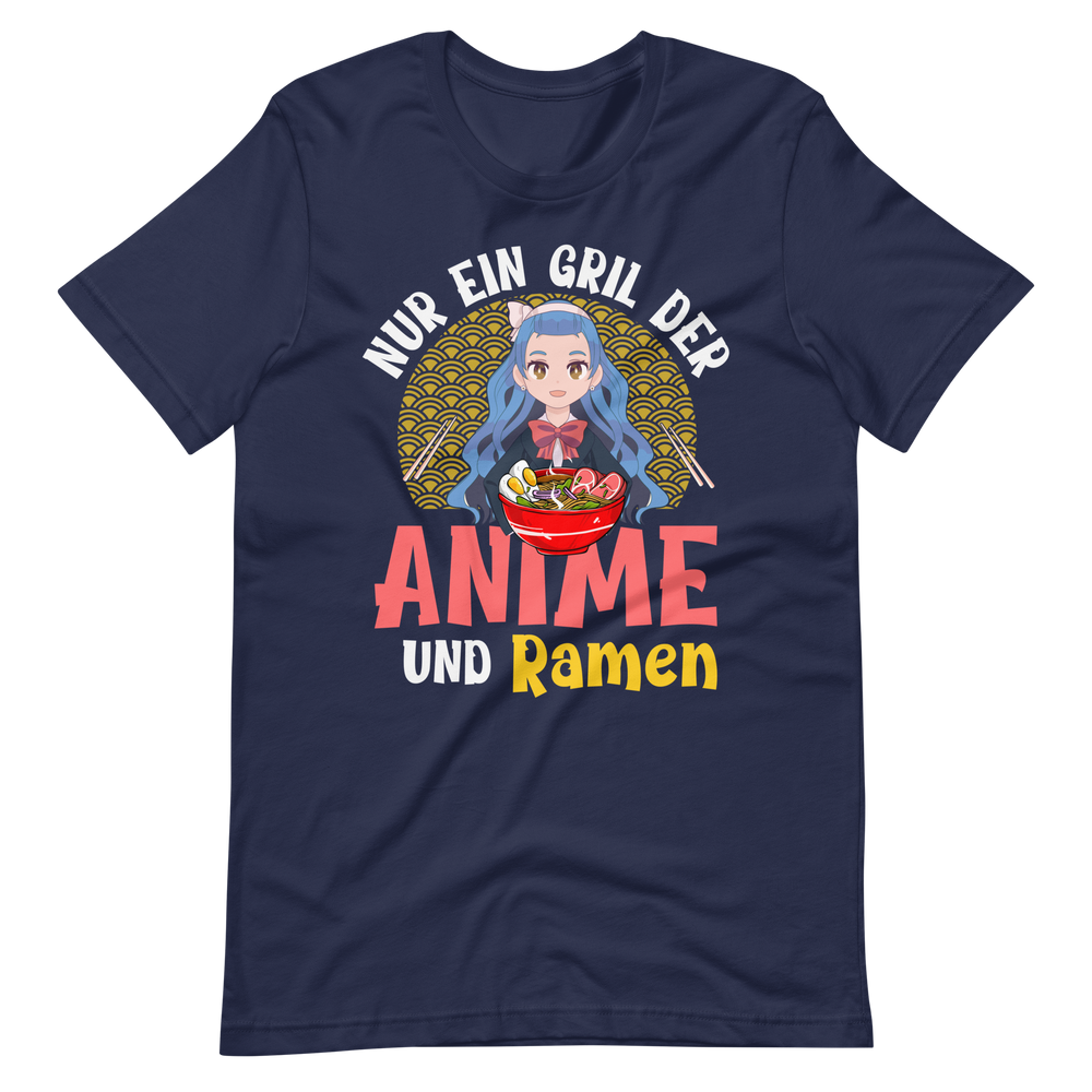 Anime und Ramen!! T-Shirt für wahre Anime-Liebhaber