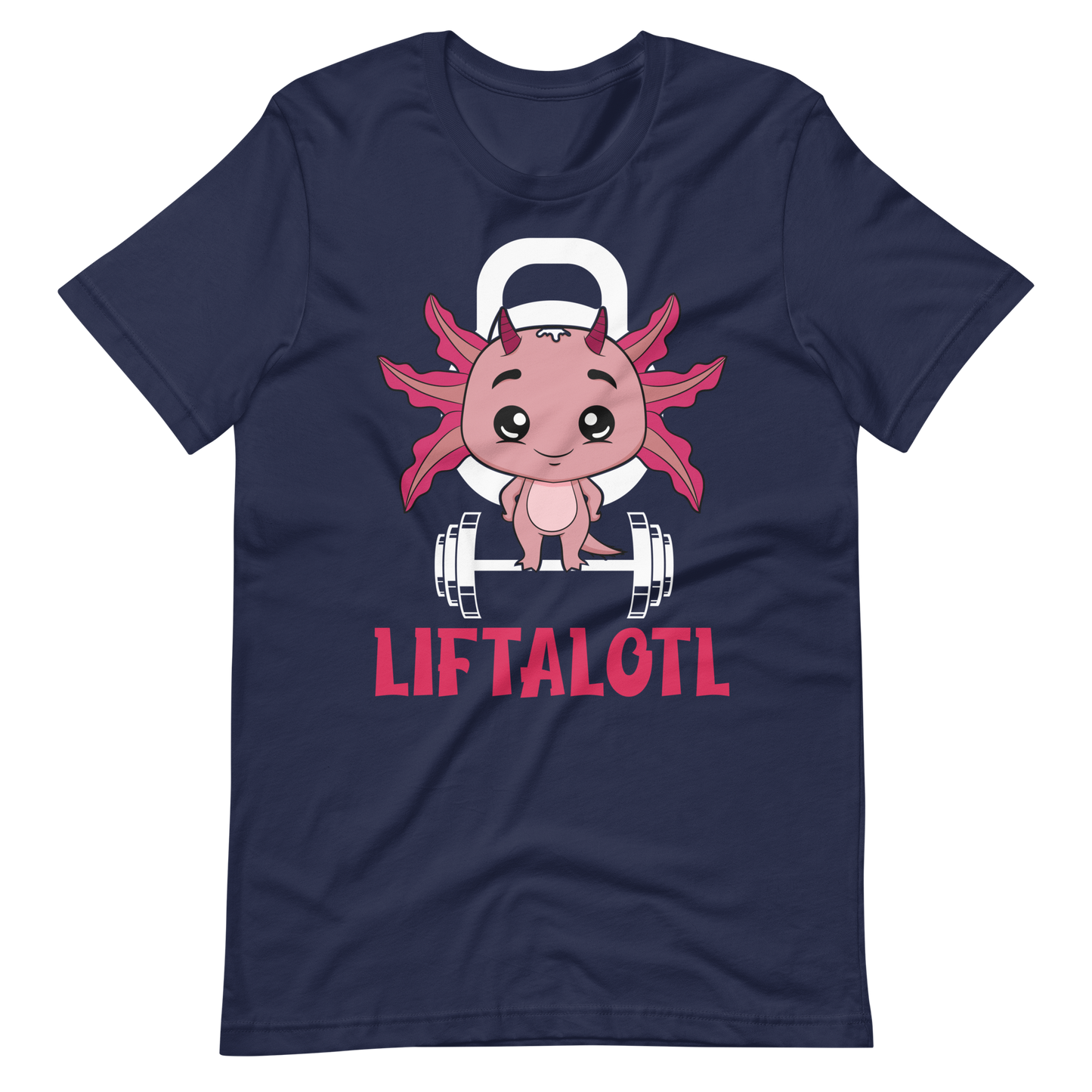 Liftalotl Anime! T-Shirt für Fitness- und Anime-Liebhaber