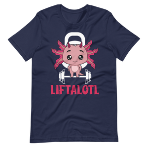 Liftalotl Anime! T-Shirt für Fitness- und Anime-Liebhaber