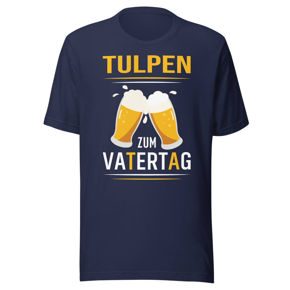 Tulpen zum Vatertag T-Shirt für Männer - Vatertagsgeschenk