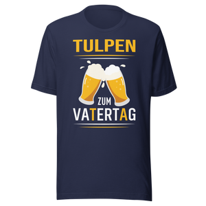 Tulpen zum Vatertag T-Shirt für Männer - Vatertagsgeschenk