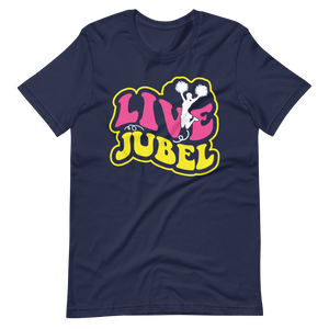 Live Jubel Cheer! T-Shirt für Damen und Mädchen