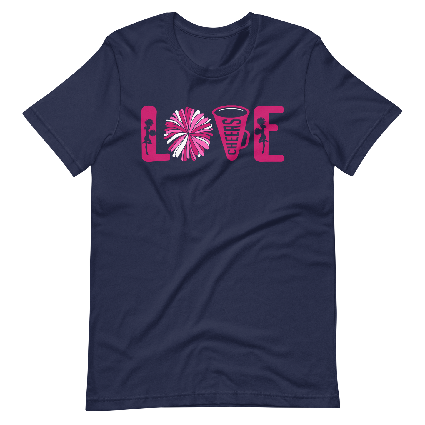 Love Cheerleading! T-Shirt für Damen und Mädchen