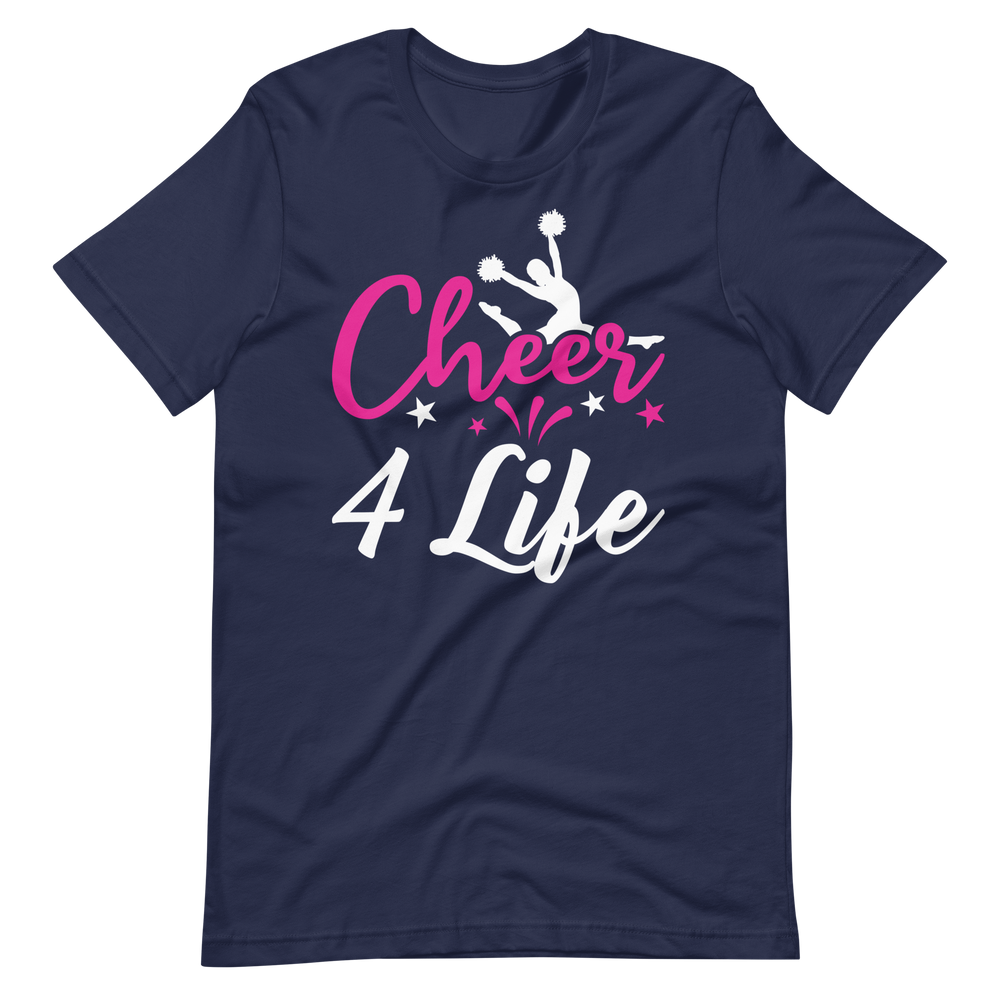 Cheer 4 Life! T-Shirt für Damen und Herren
