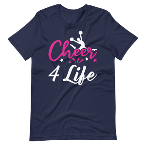 Cheer 4 Life! T-Shirt für Damen und Herren