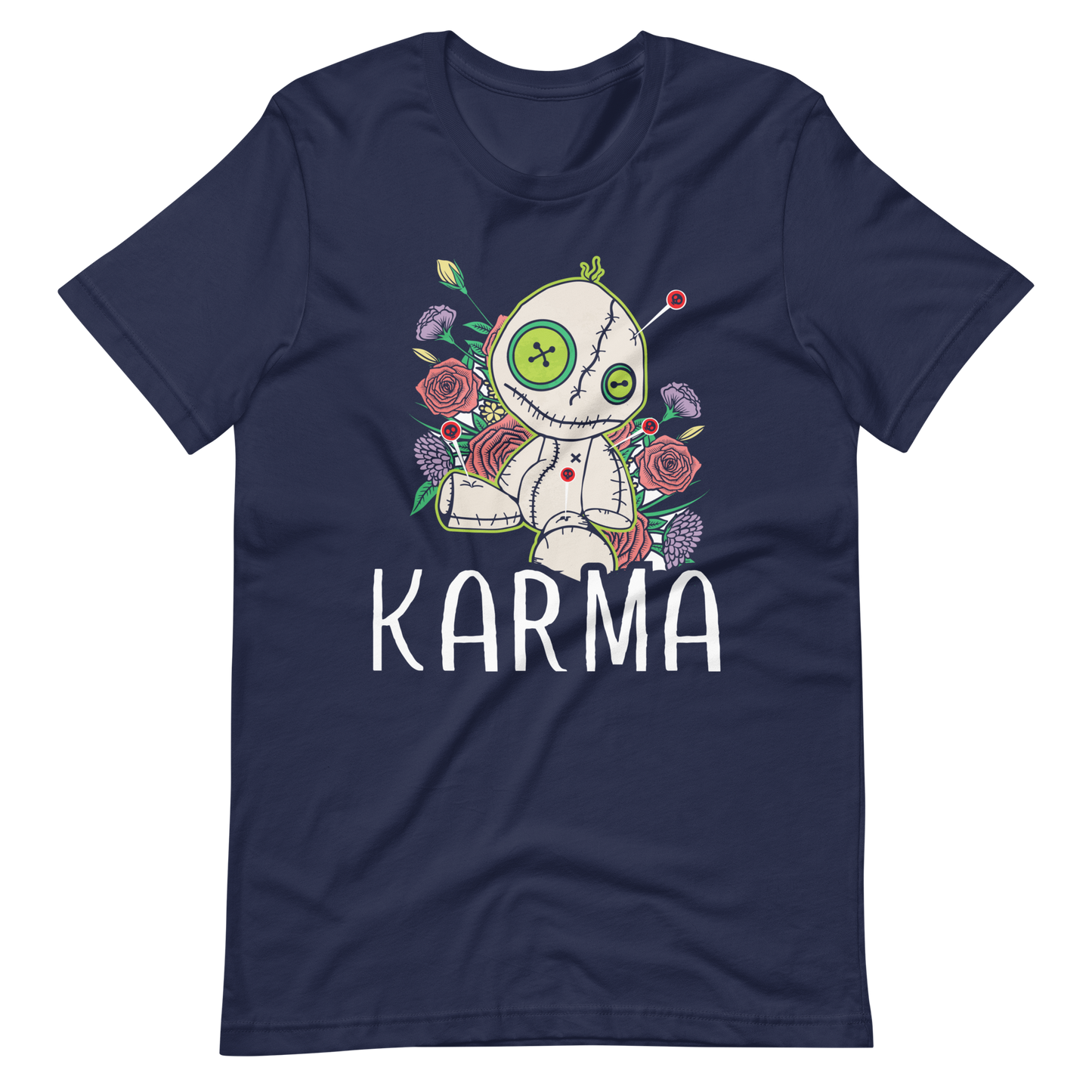Karma Doll Logo! Einzigartiges T-Shirt für Frauen