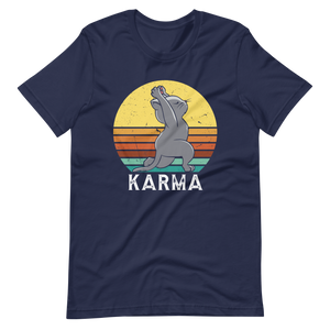 Karma CAT! T-Shirt | Lustiges Katzenmotiv
