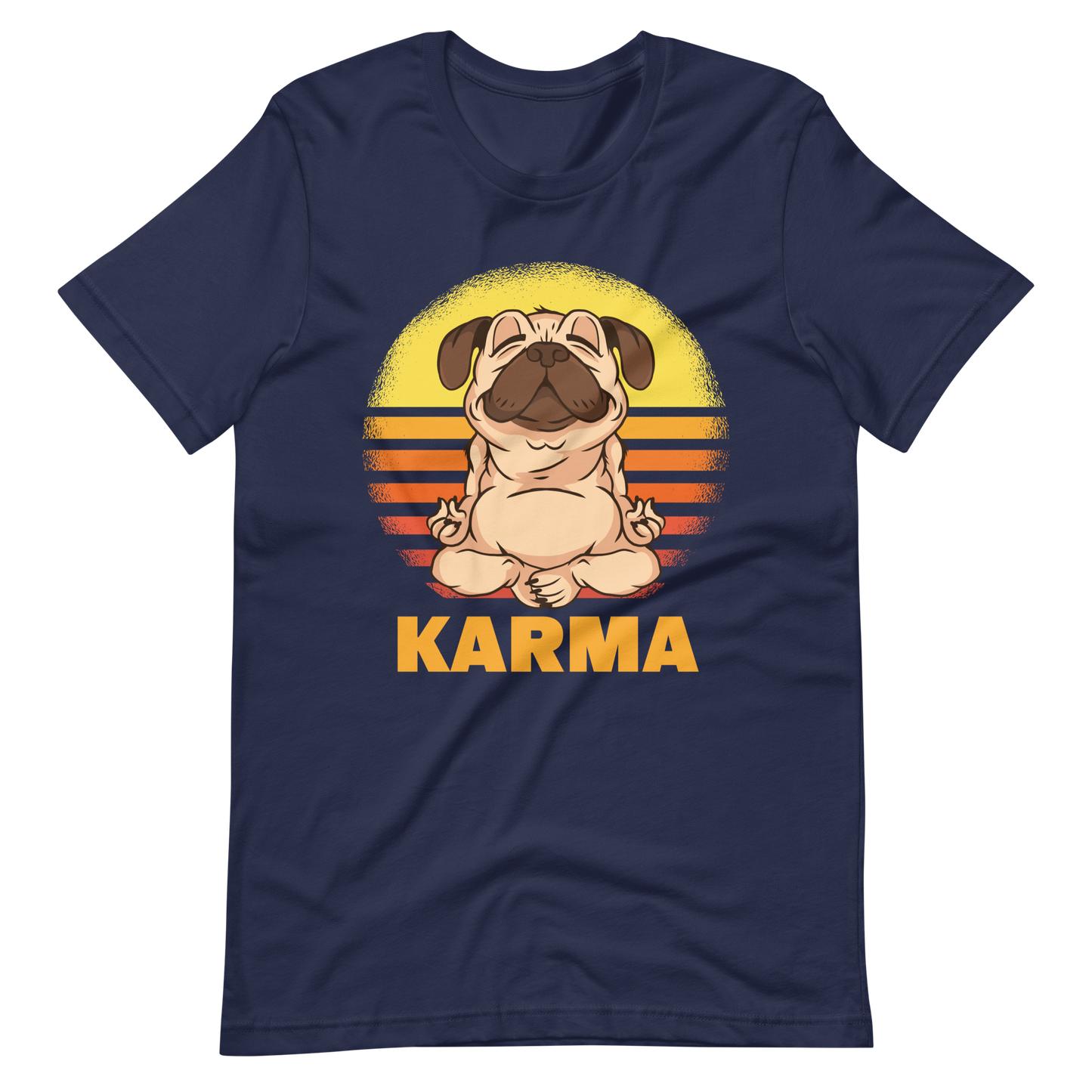 Karma Mops T-Shirt - Lustiges und stylisches Shirt für jeden Tag