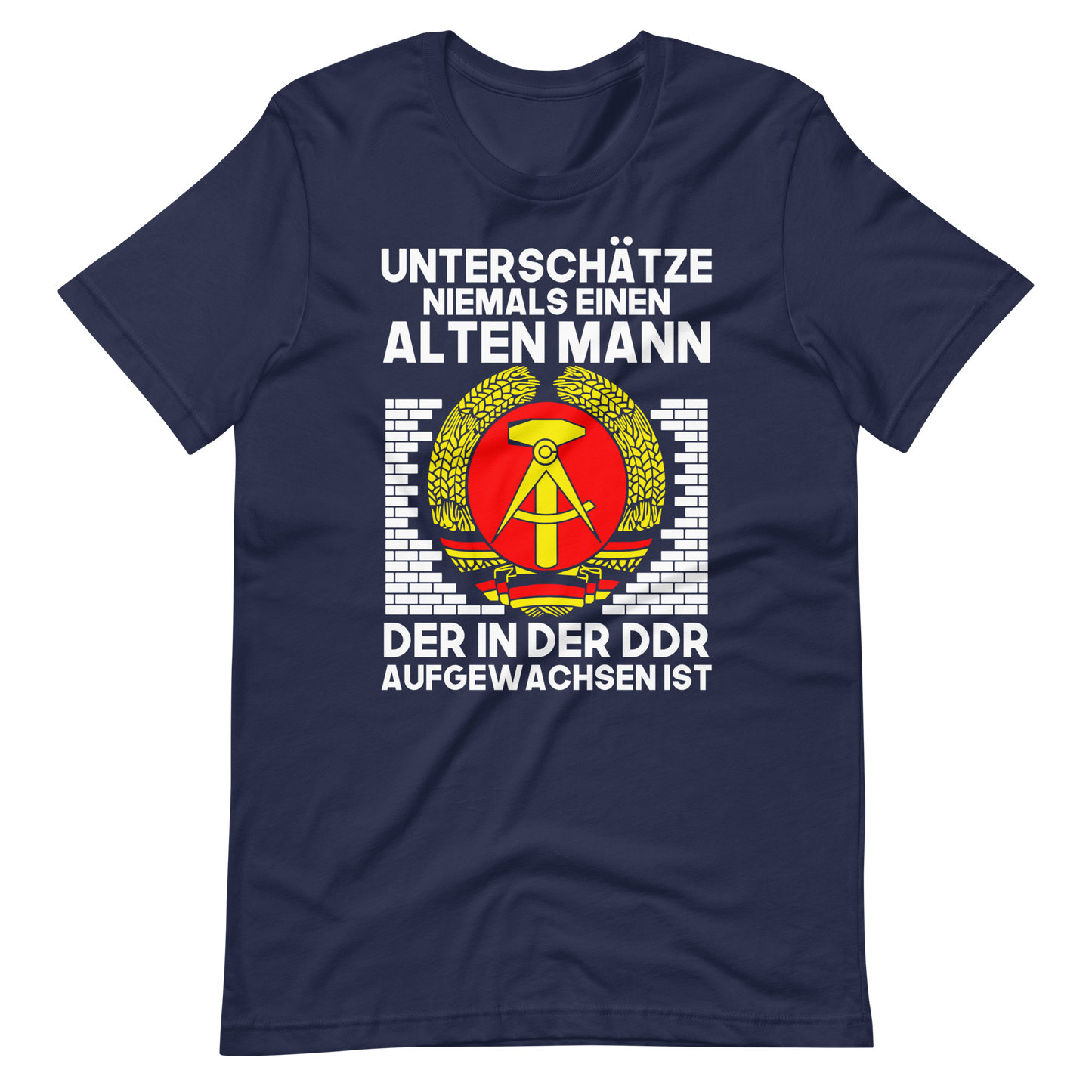 DDR Aufgewachsen T-Shirt - Ostalgie und Stolz vereint
