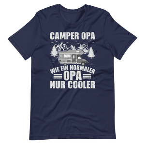 Camper Opa T-Shirt | Cooler Opa Camping Spruch Shirt