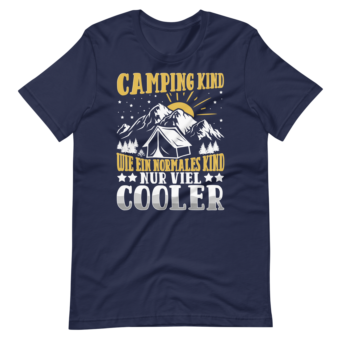 Camping Kind T-Shirt - Cooler als normal
