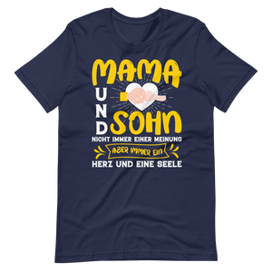 Mama und Sohn T-Shirt | Ein Herz und eine Seele