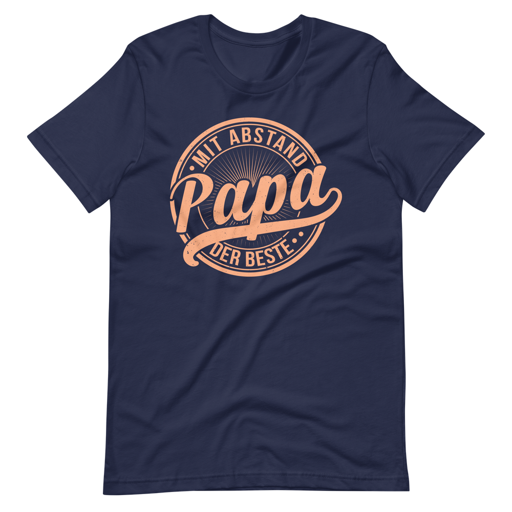 Bester Papa T-Shirt - Originelles Geschenk für Väter