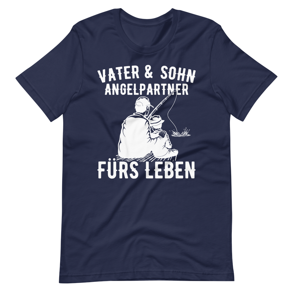 Vater und Sohn Angelpartner T-Shirt | Familienkleidung