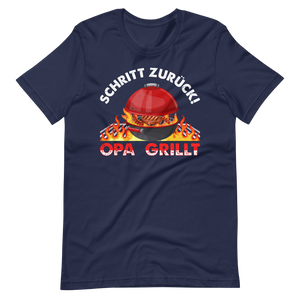 Schritt zurück! OPA grillt T-Shirt