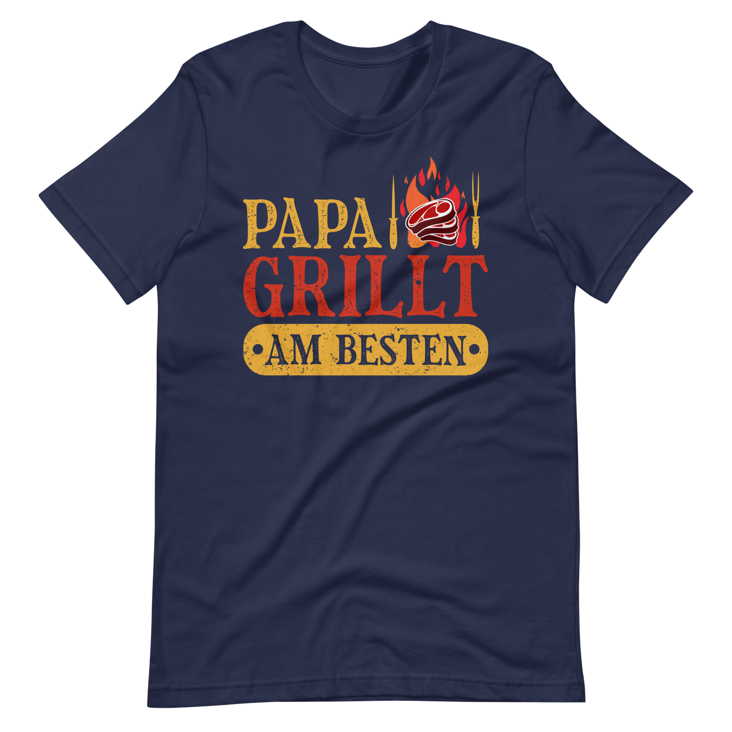 Papa GRILLT am besten! Lustiges BBQ T-Shirt