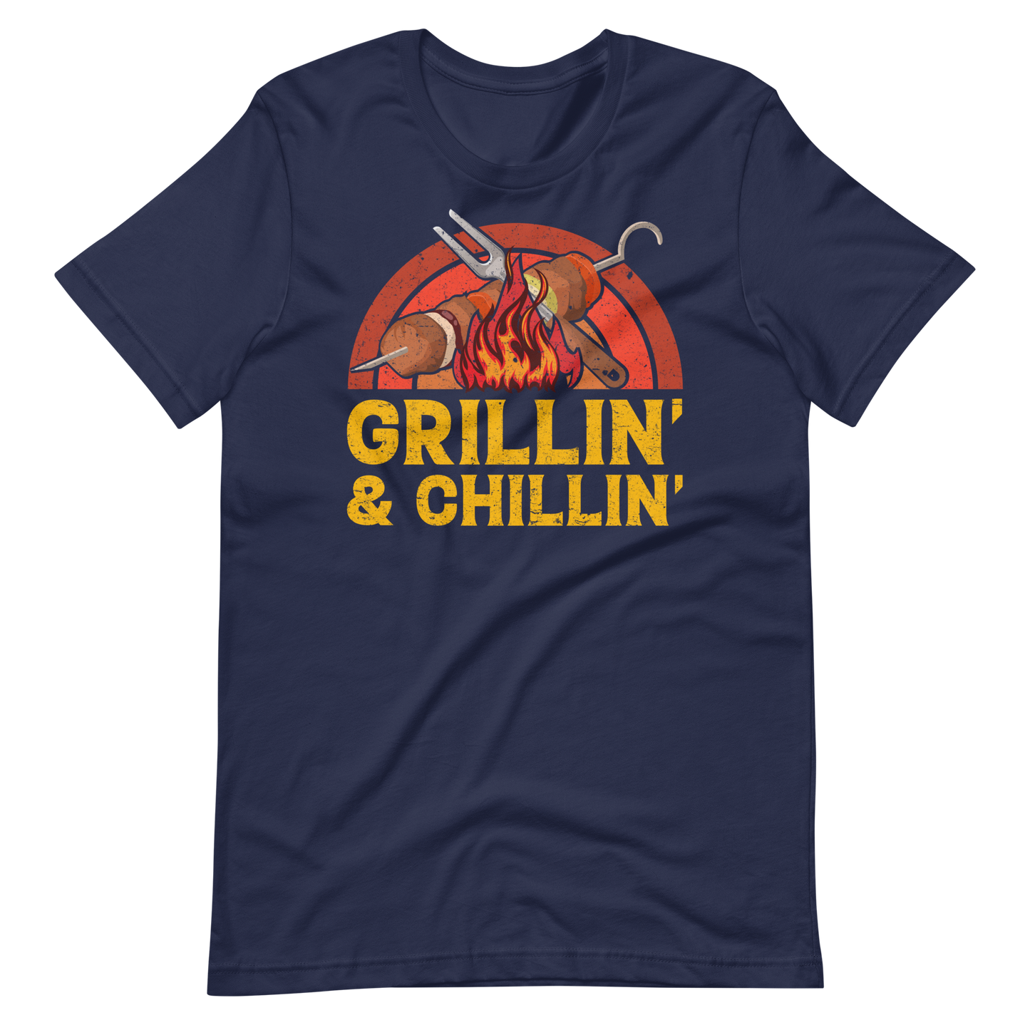 Grillin und Chillin. Entspannt grillen. T-Shirt