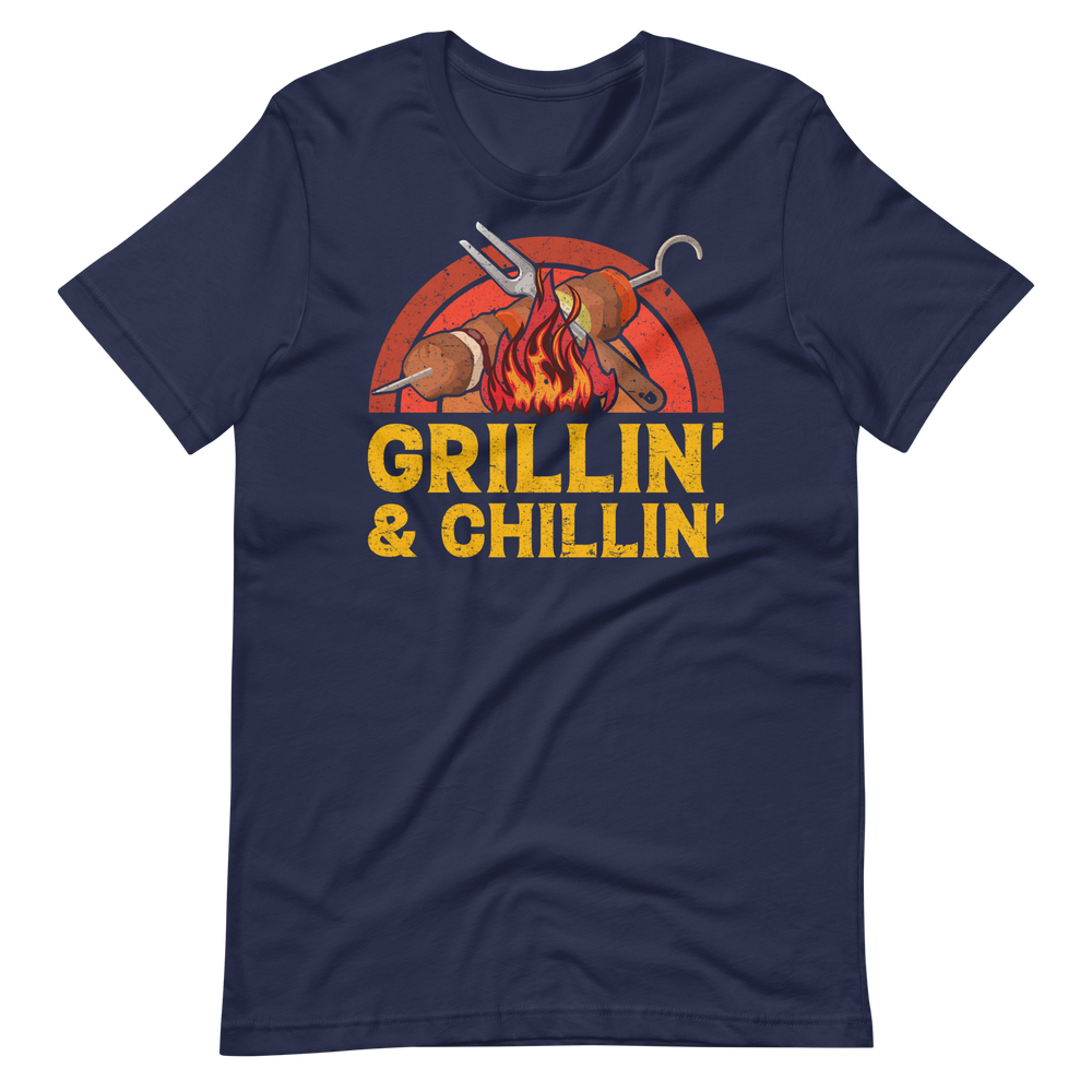 Grillin und Chillin. Entspannt grillen. T-Shirt