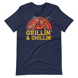 Grillin und Chillin. Entspannt grillen. T-Shirt