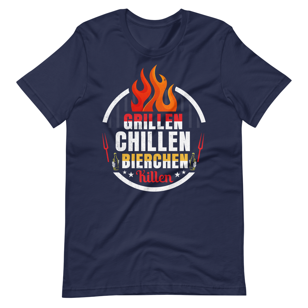 Grillen! Chillen! Bierchen Killen! T-Shirt
