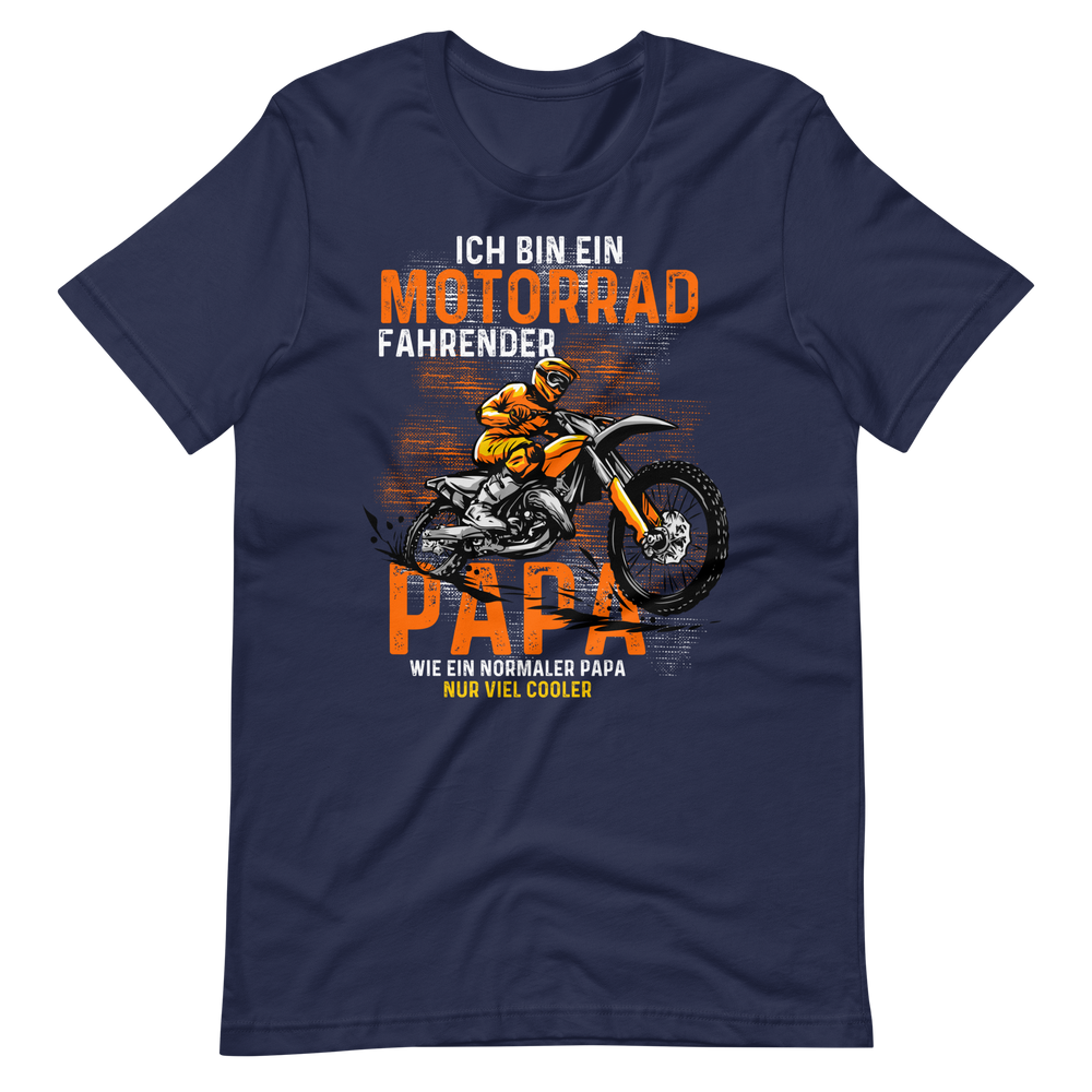 Motocross Papa T-Shirt | Cooler Spruch für Väter | Lustiges Geschenk