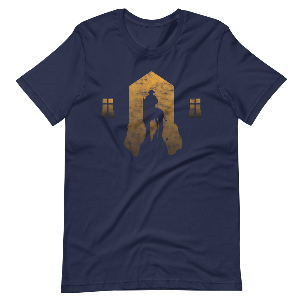 Retro Vintage T-Shirt - Pferdesilhouette!