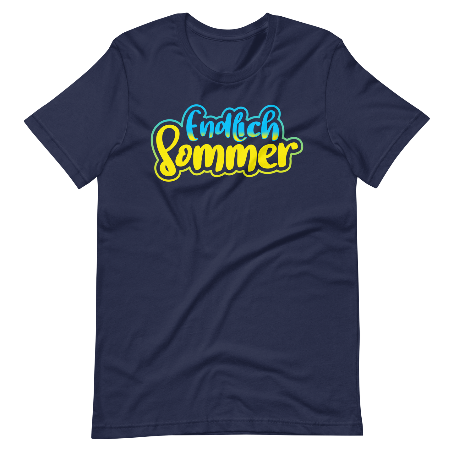 Trendiges T-Shirt "Endlich Sommer! Logo Style!" | Lässiger Look