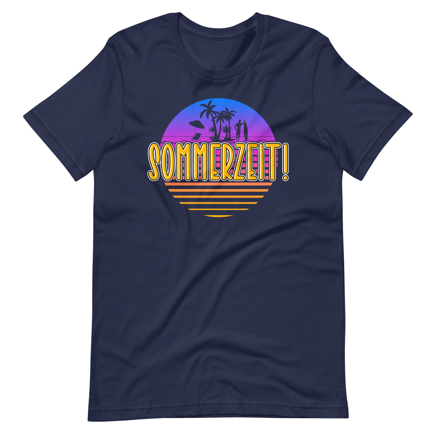 Sommer-T-Shirt "Sommerzeit!" | Fröhlicher Style
