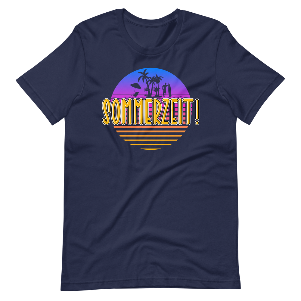 Sommer-T-Shirt "Sommerzeit!" | Fröhlicher Style