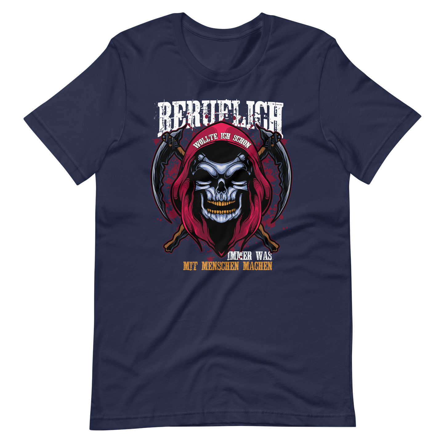 Lustiges T-Shirt "Beruflich mit Menschen!" | Witziger Spruch