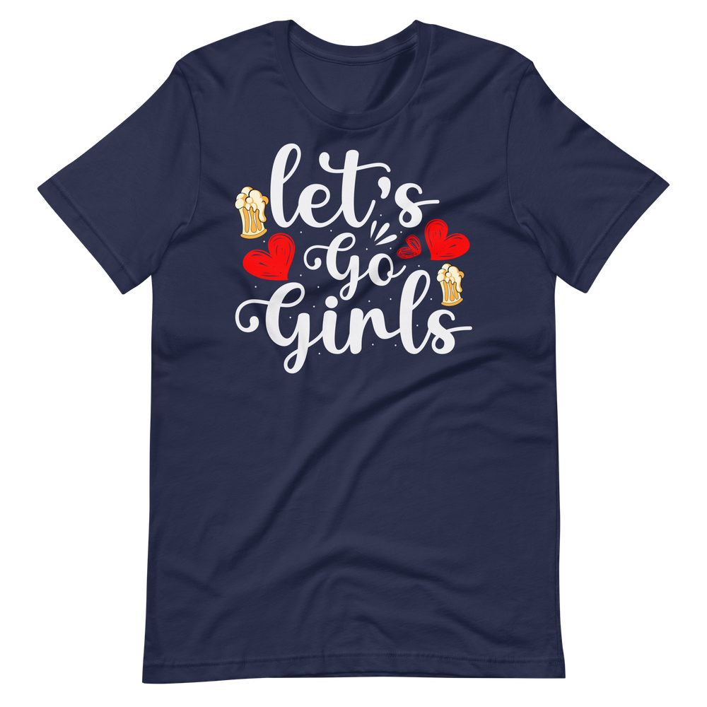 Let's Go Girls – Trendiges Cheerleader Shirt