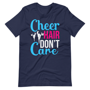 Cheer Hair Don't Care – Tolles Cheerleader Shirt