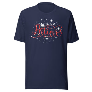 Glaube an Weihnachten - Inspirierendes T-Shirt für die festliche Jahreszeit