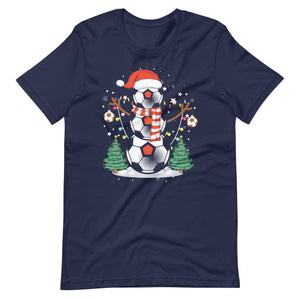 Weihnachten Fußball! - Einzigartiges T-Shirt für festliche Fußballfans