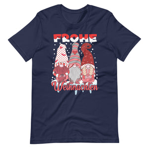 Frohe Weihnachten! Gnomies - Lustiges Weihnachtsshirt für Festlichkeit